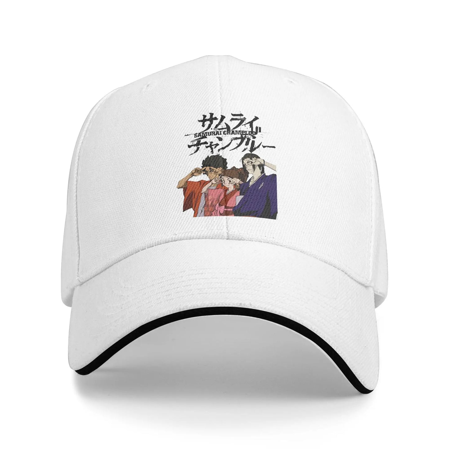 Samurai Champloo: Casual Baseball Cap Main Characters Trucker Hat For Female Male Dropshipping Street Style Baseball Caps