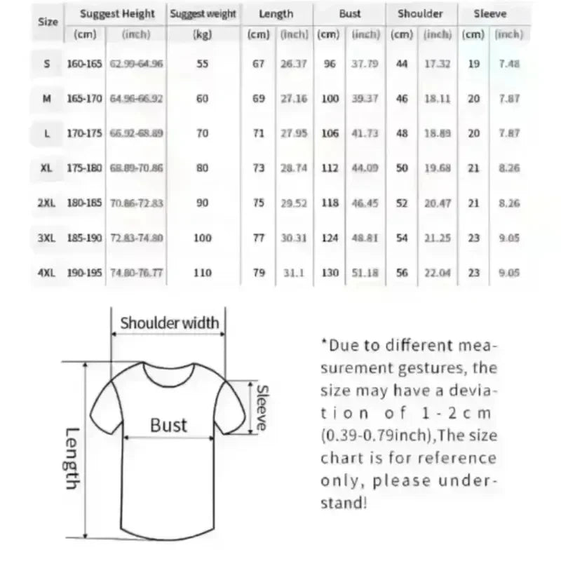 Dragon Ball: Animation T-Shirt Men's Summer New Double-Sided Printing Loose Casual Harajuku Trendy Short Sleeve Parent-child Top