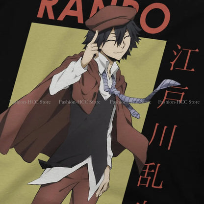 Bungo Stray Dogs: Ranpo Edogawa Polyester Men HarajukuTops T Shirt O Neck