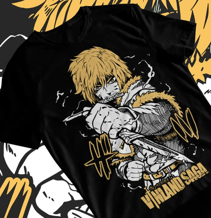 Vinland Saga: Shirt Thorfinn Tee Askeladd Anime Manga Unisex T-Shirt Soft Tee