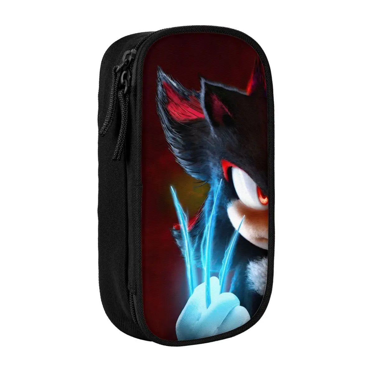 Sonic The Hedgehog: Classic Shadow The Hedgehog Pencil Cases Pencil Pouch Pen for Student Big Capacity Bag Students School Gifts Stationery