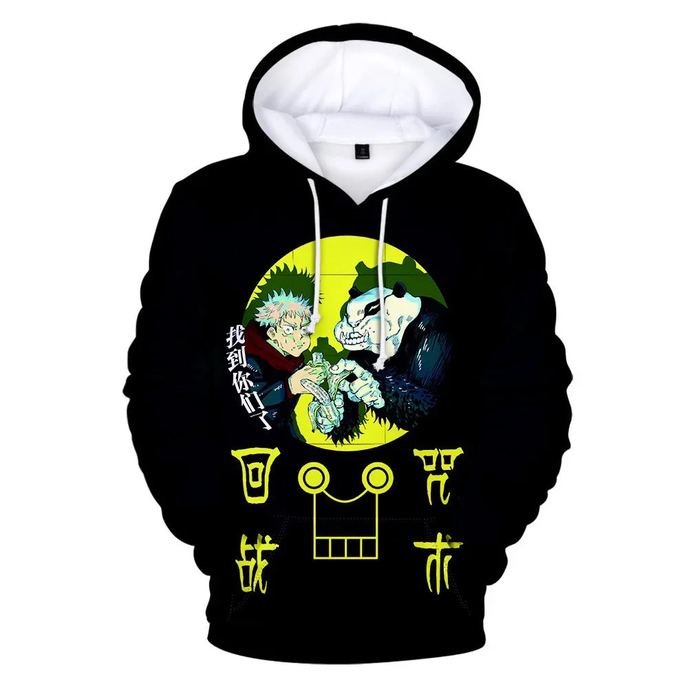Jujutsu Kaisen: Hoodies Sweatshirts Men/Women Fashion Streetwear Autumn Winter y2k Plus Size Men's Clothing ﻿