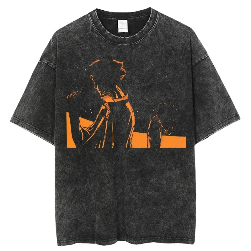 Samurai Champloo :T-Shirt Print T Shirt Fashion Hip Hop T-Shirts Streetwear Summer Casual Tops Unisex