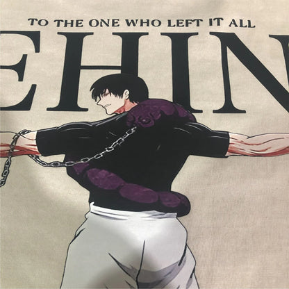 Jujutsu Kaisen: Fushiguro Toji Tshirts Gothic Harajuku Streetwear Summer