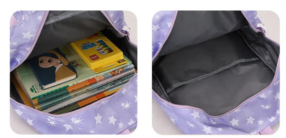 KPop Demon Hunters: Student Backpack Large Capacity Schoolbag Teenagers Student Backpack Women's Travel Laptop Bagpack