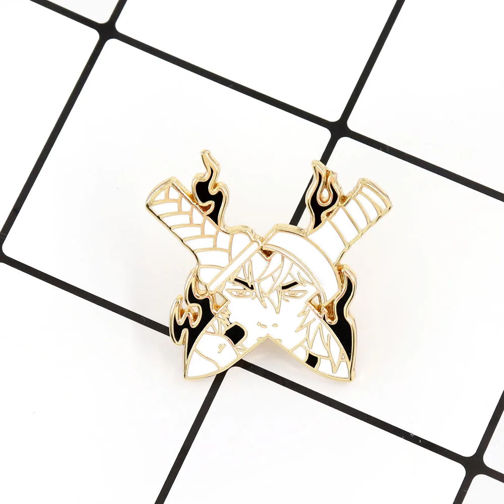 Vinland Saga: Thorfinn Karlsefni Dagger Badge  Enamel Pin Adventure Jewelry