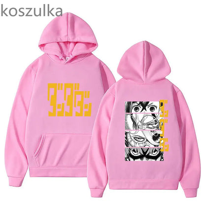 Dandadan: Takakura Ken Aesthetic Hoodie Japanese Anime Long Sleeve Sweatshirt Cartoon Kawaii/Cute Harajuku