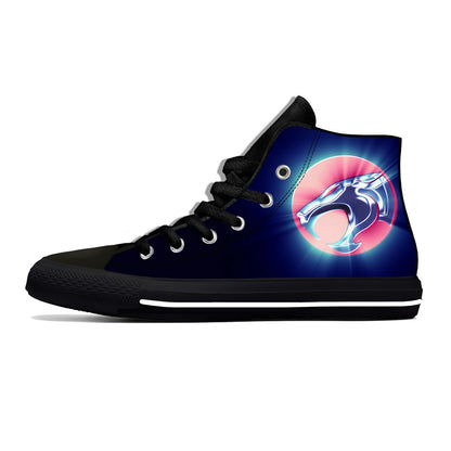 Thundercats: Anime Cartoon Manga Fashion Board Shoes High Top Lightweight Casual Shoes  Breathable Men Women Summer Sneakers