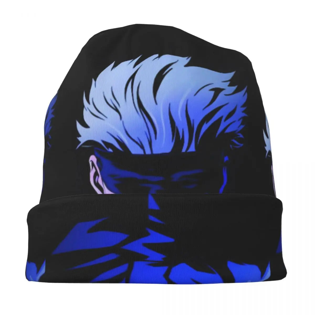 Jujutsu Kaisen: Gojo Satoru Unisex Cycling Brimless Urinal Hat Gojo Knitted Hat For Men And Women Casual Creative