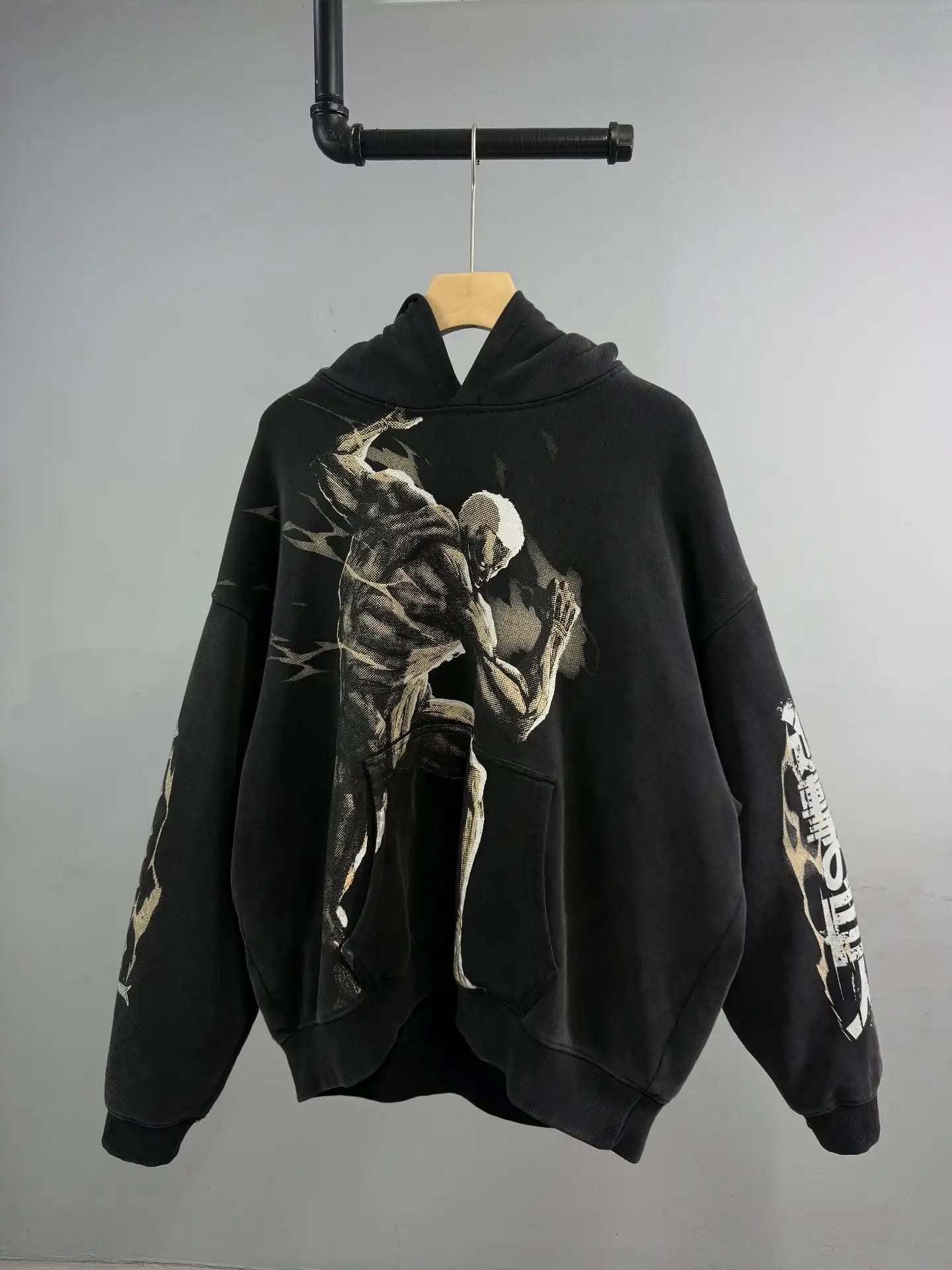 Attack on Titan:  Graphic Hoodies  Grunge Streetwear Sweatshirt Tops Oversized Hoodie Harajuku Y2k Anime Tracksuit Men Clothing