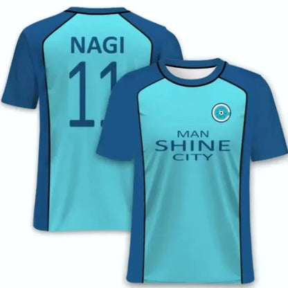 Blue Lock:  3D Printed T Shirt Fashion Harajuku Style Y2k Football T-shirt Oversized Short Sleeve Tops