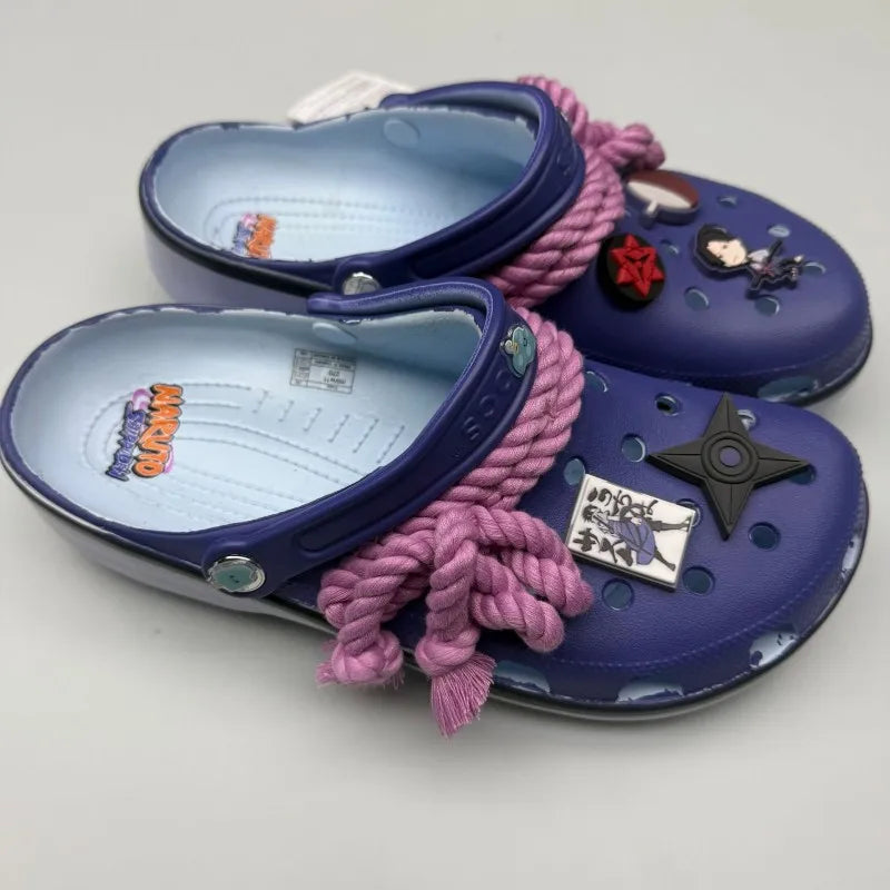 Naruto:  Kakashi Itachi Anime Slippers Outdoor Travel Beach Sandals Gift Men Non-Slip Home Shoes Slipper Cartoon Sasuke Cave Shoes
