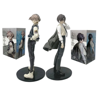 Bungo Stray Dogs:  7-22cm Dazai Osamu Noodles Press Figure Japanese Cartoon Figurines Collection Cute Toys