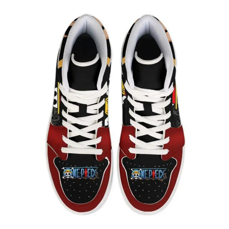 One Piece: Luffy Zoro Sneakers Casual Shoes Basketball Shoes Printing Comfortable Oversize Flat Shoes Birthday Gift