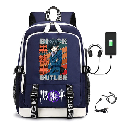 Black Butler: Unisex School Bag