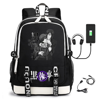 Black Butler: Unisex School Bag