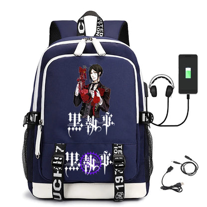Black Butler: Unisex School Bag