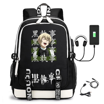 Black Butler: Unisex School Bag