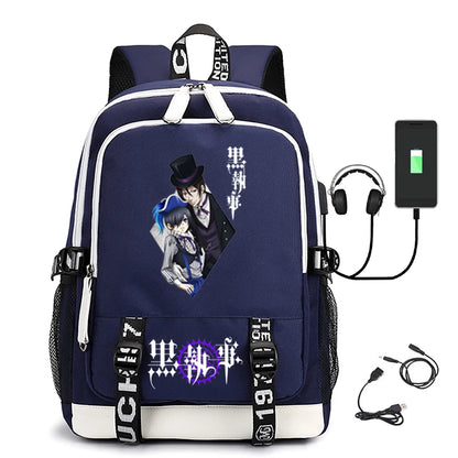 Black Butler: Unisex School Bag