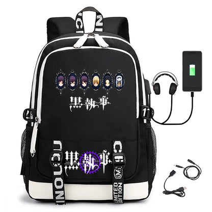 Black Butler: Unisex School Bag