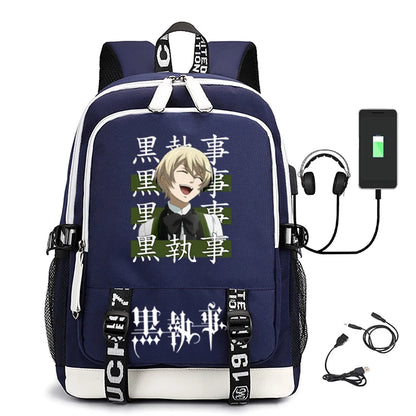 Black Butler: Unisex School Bag