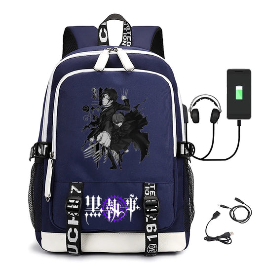 Black Butler: Unisex School Bag