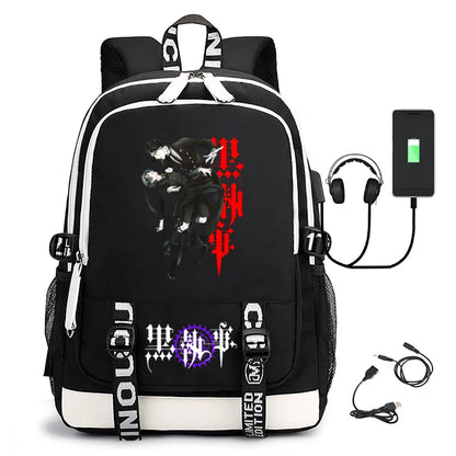 Black Butler: Unisex School Bag