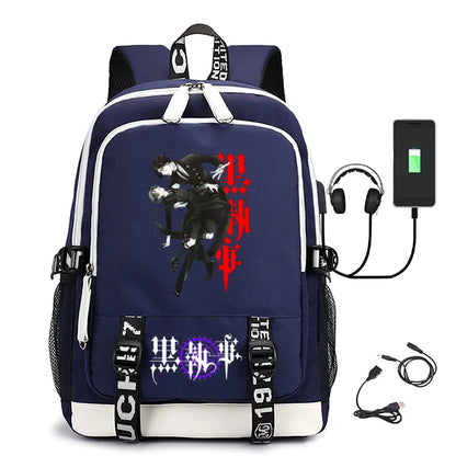 Black Butler: Unisex School Bag