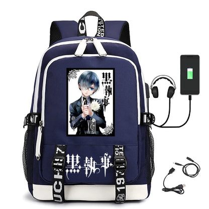 Black Butler: Unisex School Bag