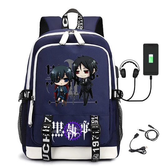 Black Butler: Unisex School Bag
