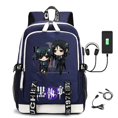 Black Butler: Unisex School Bag
