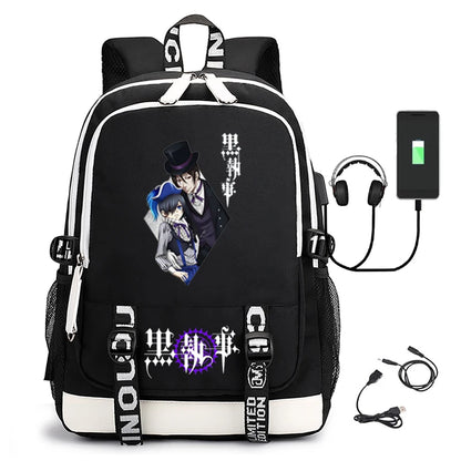 Black Butler: Unisex School Bag