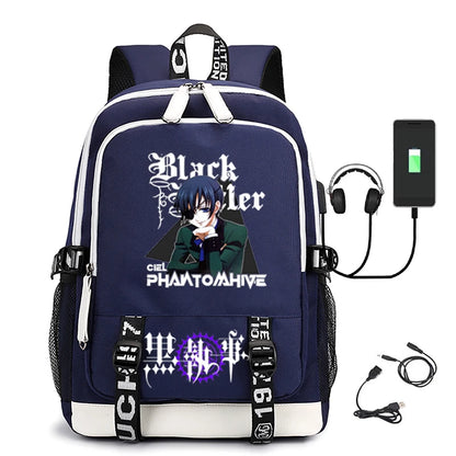 Black Butler: Unisex School Bag
