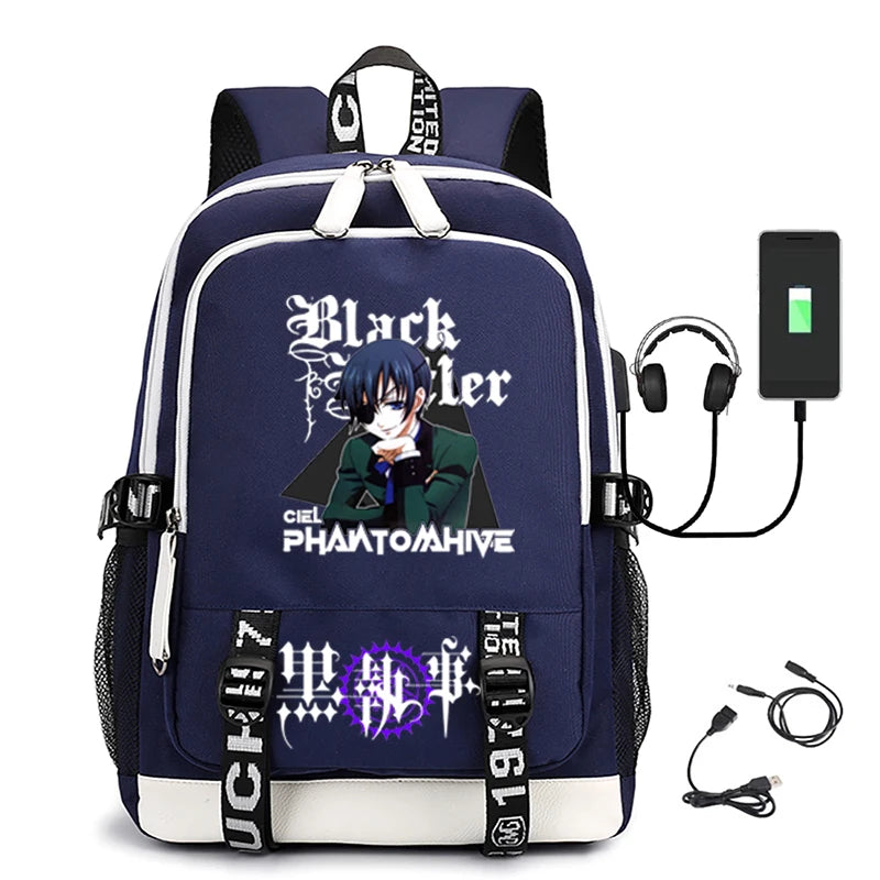 Black Butler: Unisex School Bag