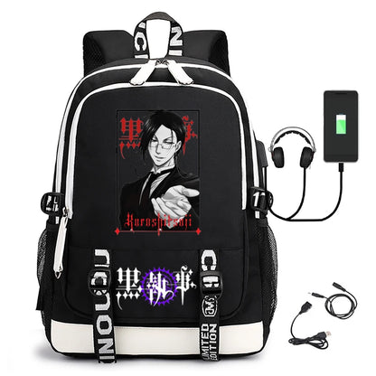 Black Butler: Unisex School Bag