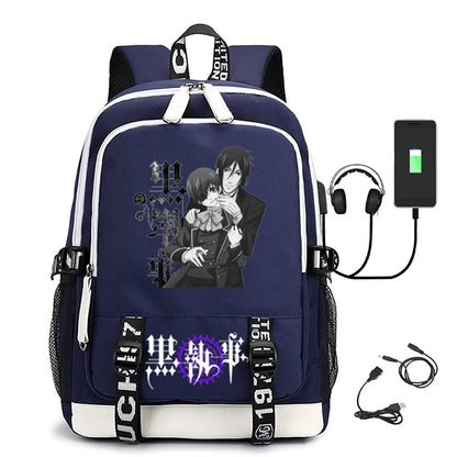 Black Butler: Unisex School Bag