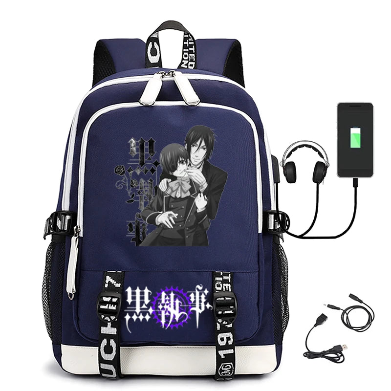 Black Butler: Unisex School Bag