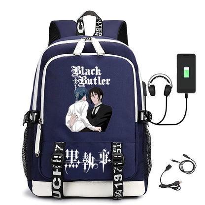 Black Butler: Unisex School Bag