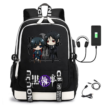Black Butler: Unisex School Bag