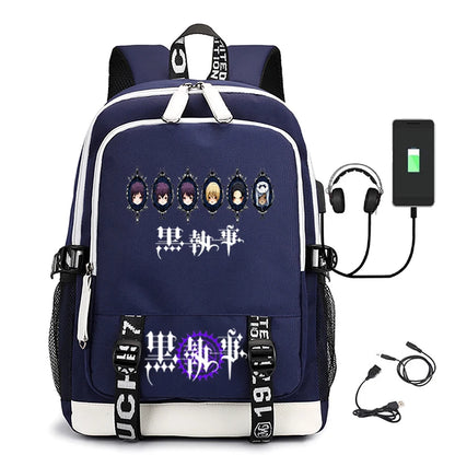 Black Butler: Unisex School Bag