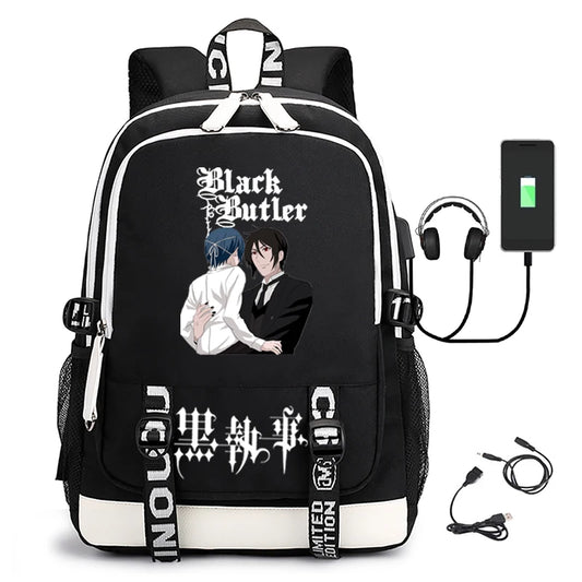 Black Butler: Unisex School Bag