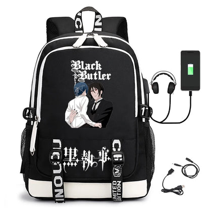 Black Butler: Unisex School Bag