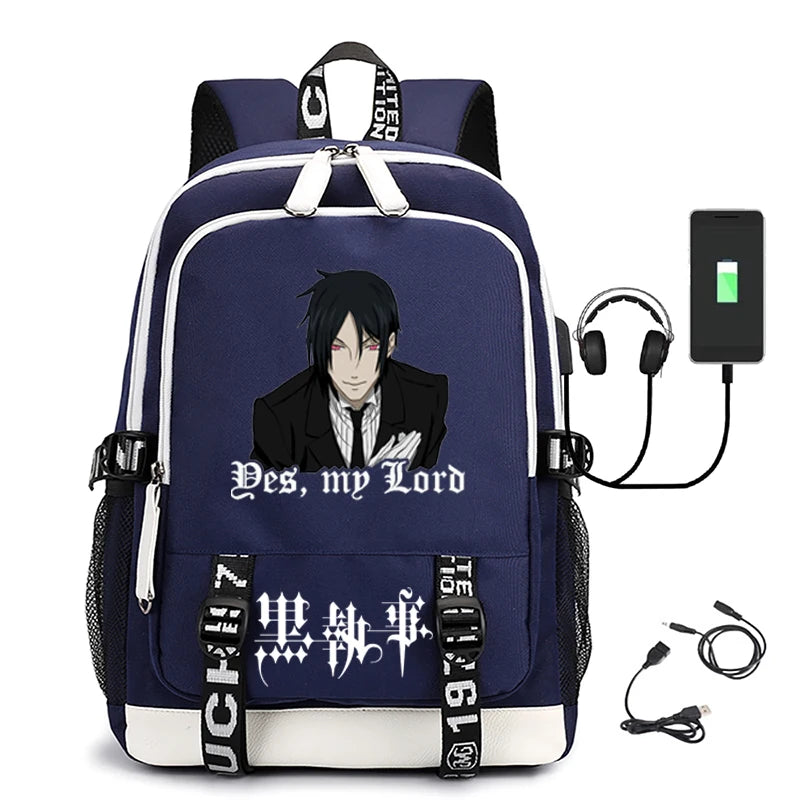 Black Butler: Unisex School Bag