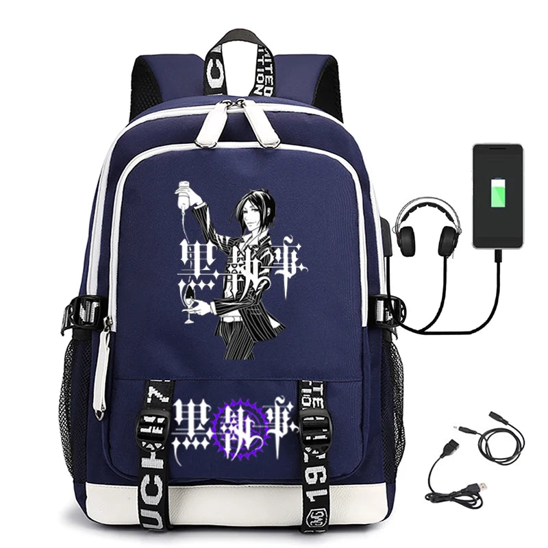 Black Butler: Unisex School Bag