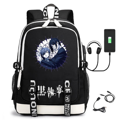 Black Butler: Unisex School Bag