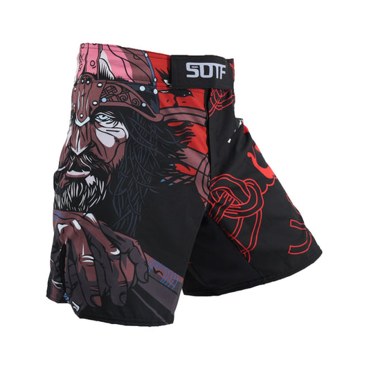 I.L.F.A. Fighting: SOTF Black Samurai Kickboxing Shorts Boxing