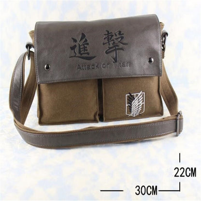 Attack on Titan: Durable Messenger Shoulder Bag