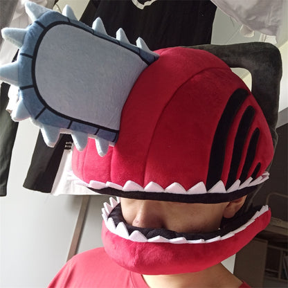 Chainsaw Man: Plush Denji Chainsaw Helmet Cosplay